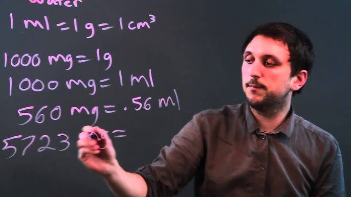 Unlocking The Mystery: How Many Mg In Ml Explained