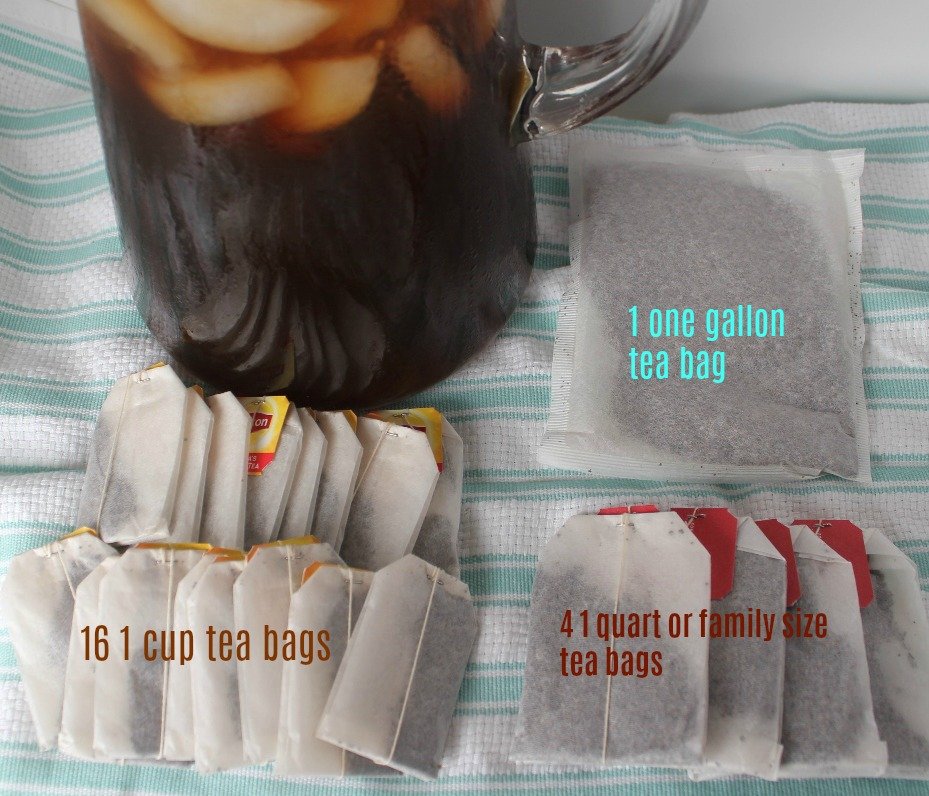 Determining How Many Tea Bags For A Gallon Of Tea